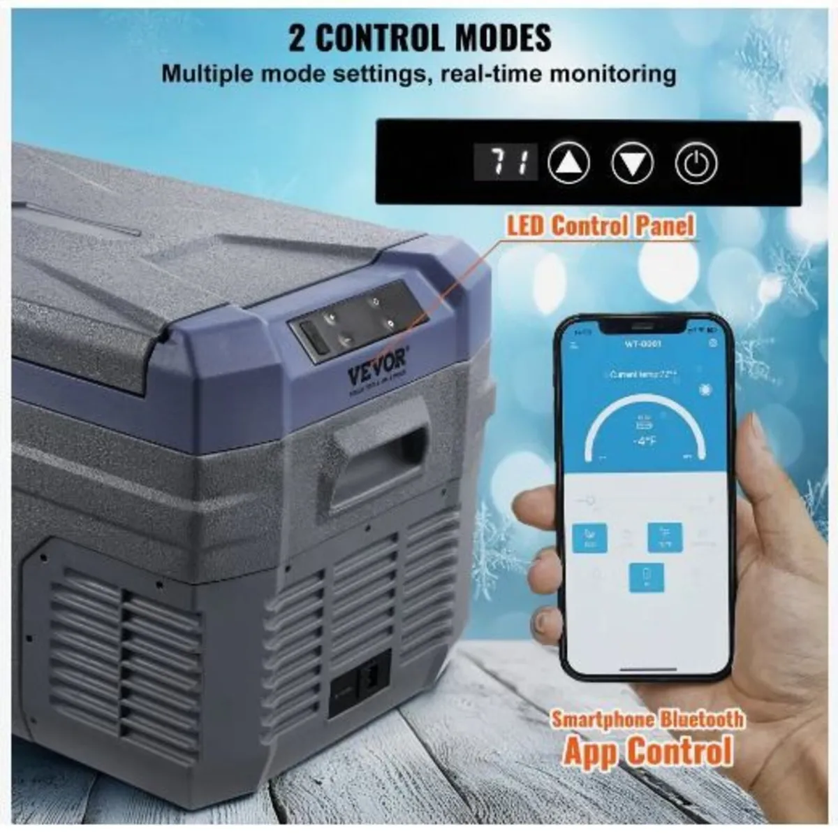 Car Refrigerator, 12 Volt Car Refrigerator Fridge - Image 1