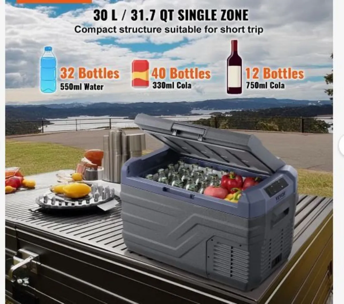 Car Refrigerator, 12 Volt Car Refrigerator Fridge - Image 4