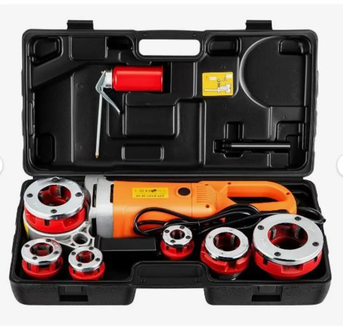 Electric Pipe Threader, 2300W Pipe Threading Mach - Image 1