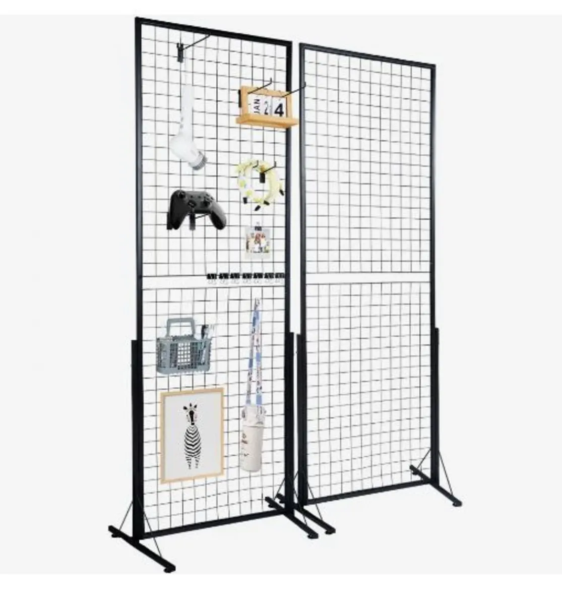 61 x170.7 cm Grid Wall Panels Tower, 2 Packs - Image 1