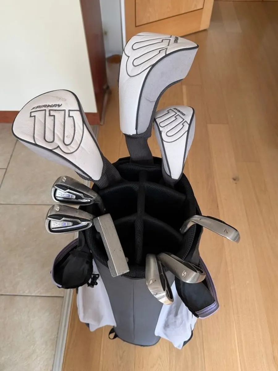 Wilson X31 Package Set Cart Bag Ladies:  Perfect Beginner Golfer Set - Image 2