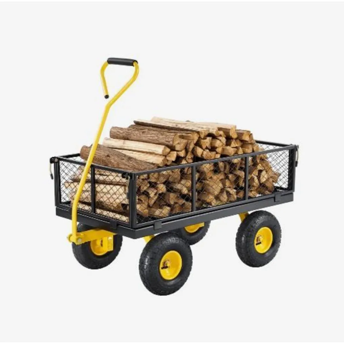 900 Lbs Heavy Duty Steel Garden Cart - Image 1