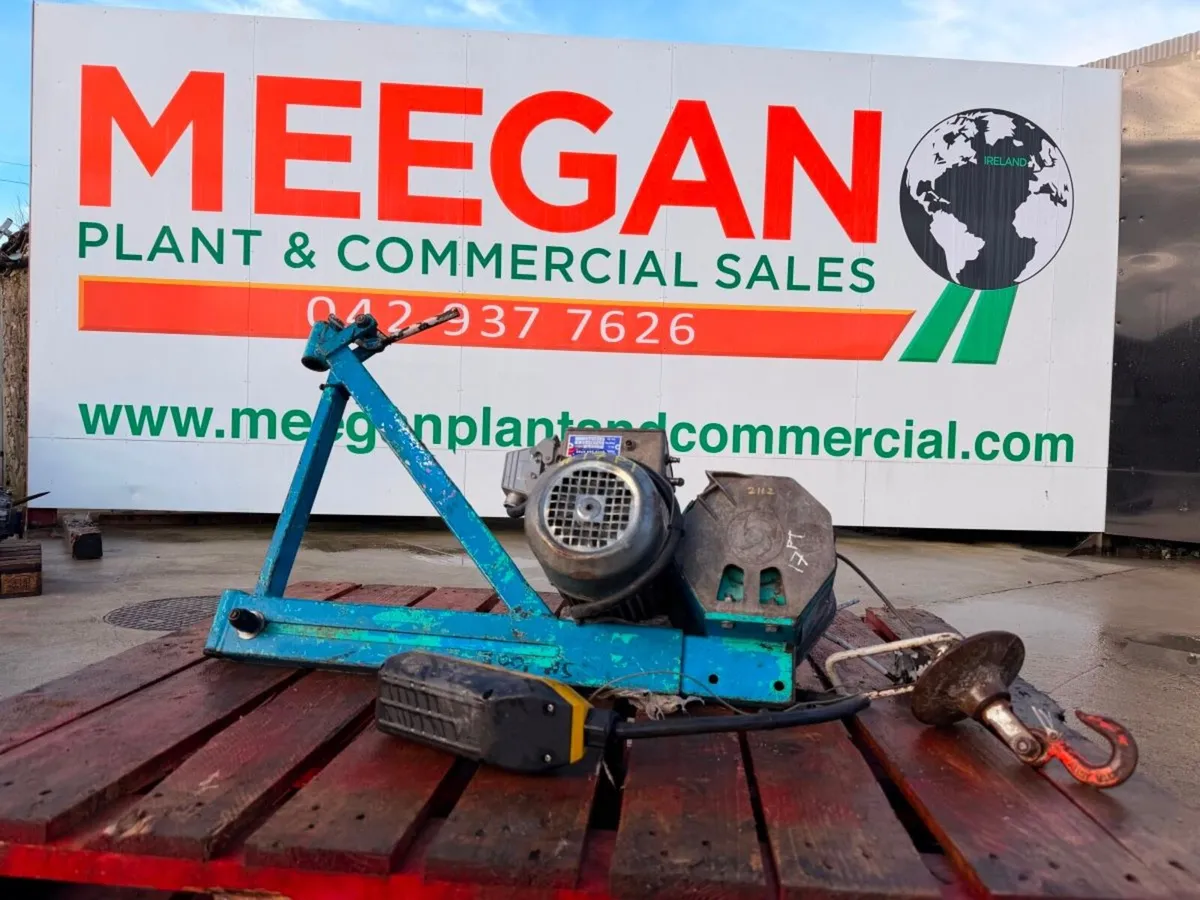 Electric Scaffold Hoist 200kg Builders Lifting Hoi - Image 1