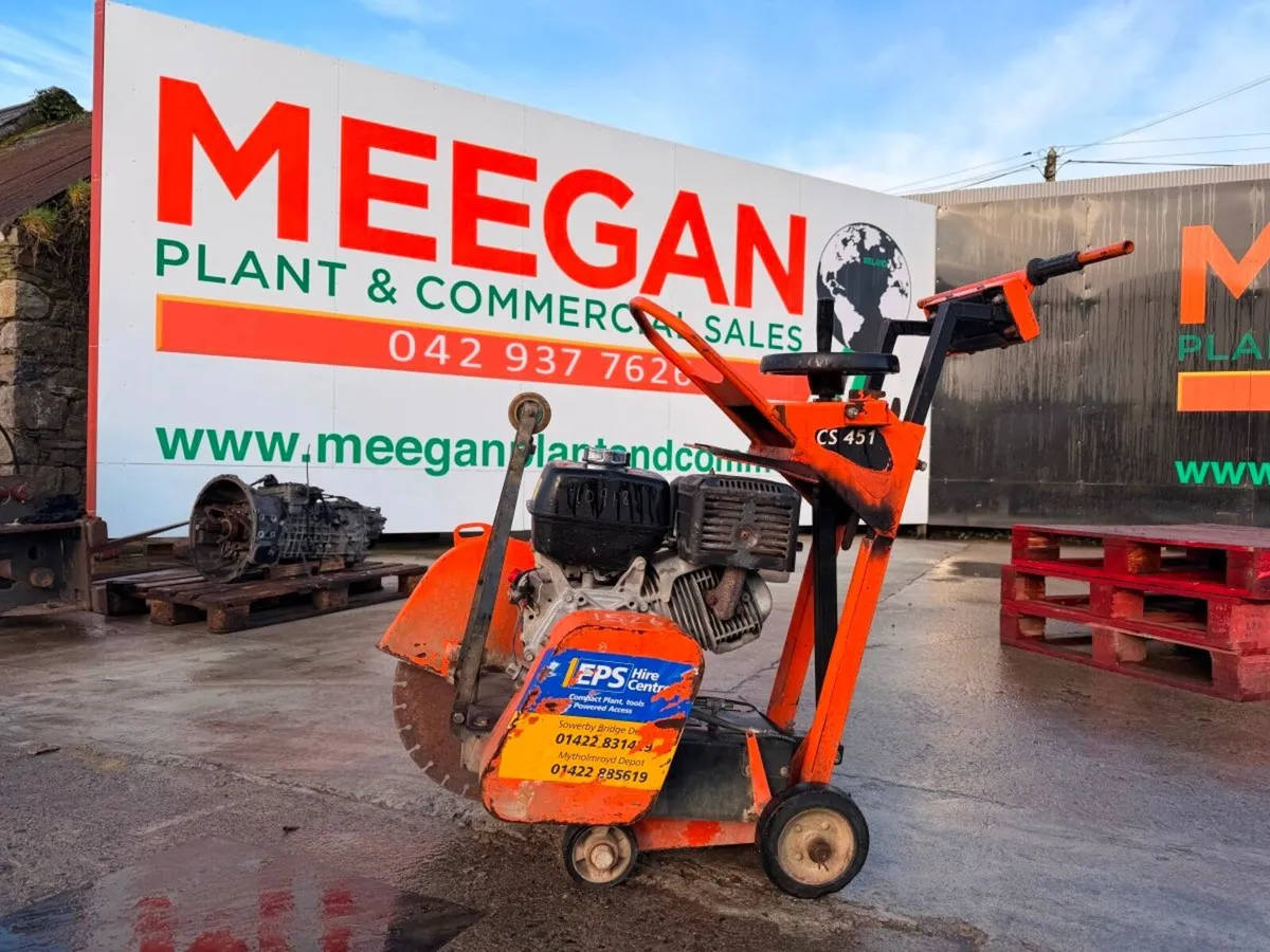 Husqvarna CS451 Concrete / Road Saw Floor Saw - Image 1