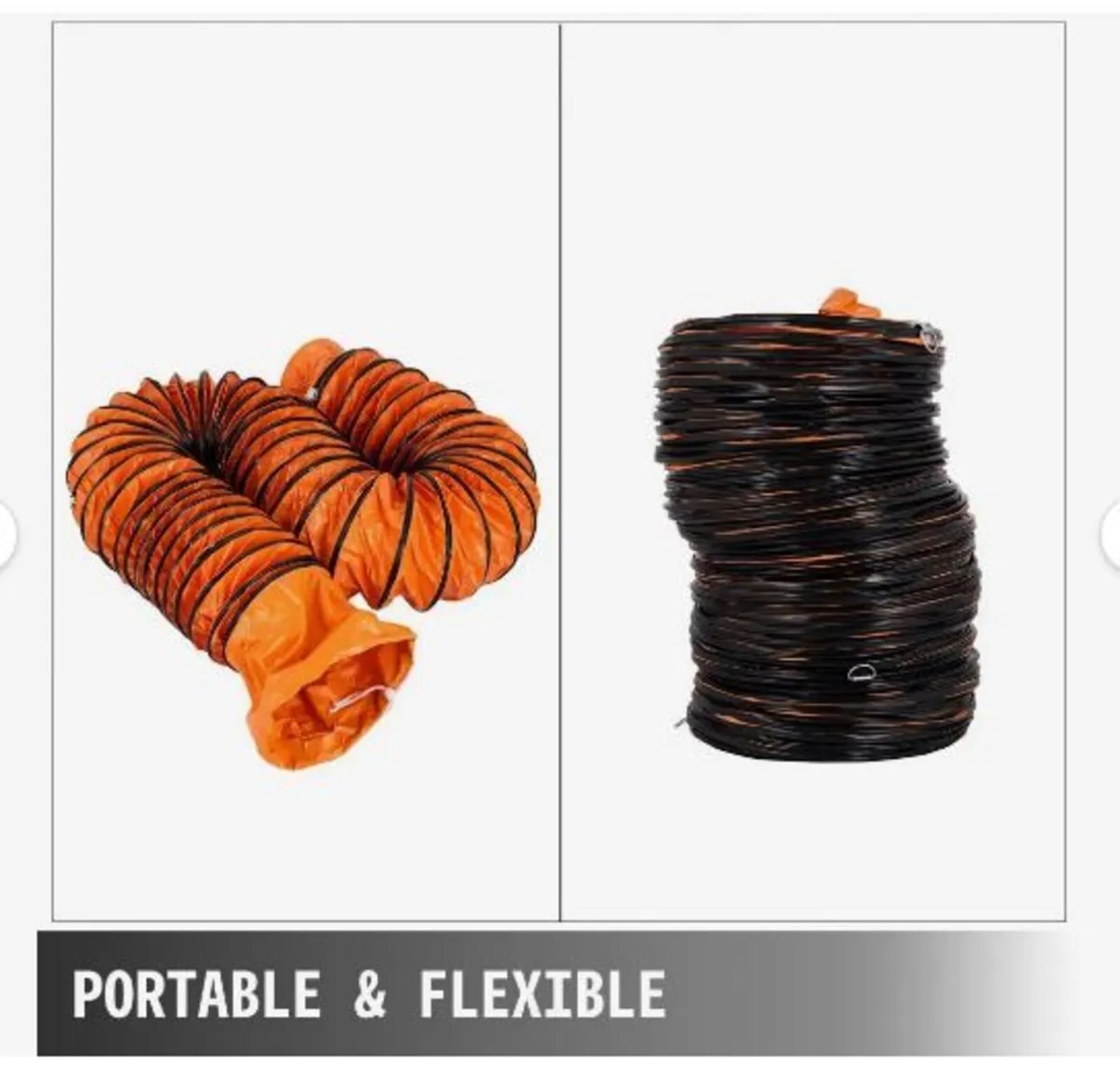 10 M/32ft PVC Flexible Duct Hosing for 300 MM - Image 3