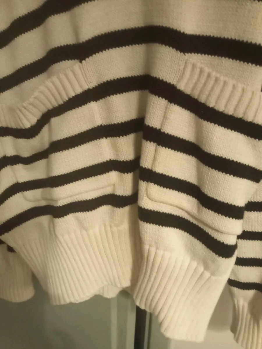 Ladies striped jumper size 10 - Image 3