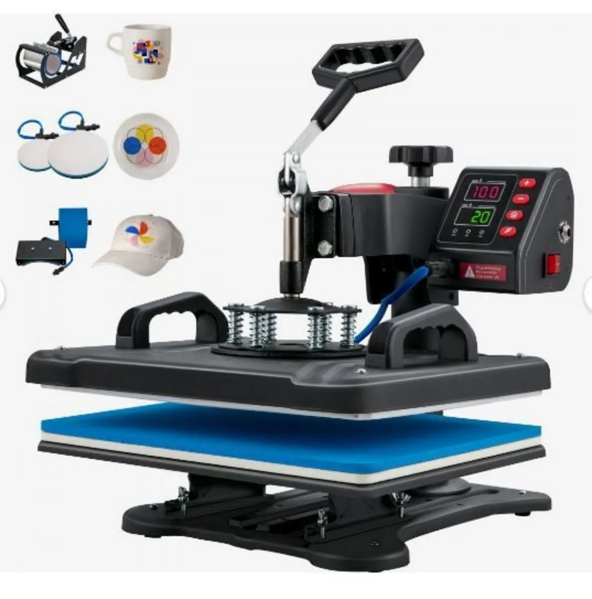 Heat Press, 5 in 1 Heat Press Machine - Image 2