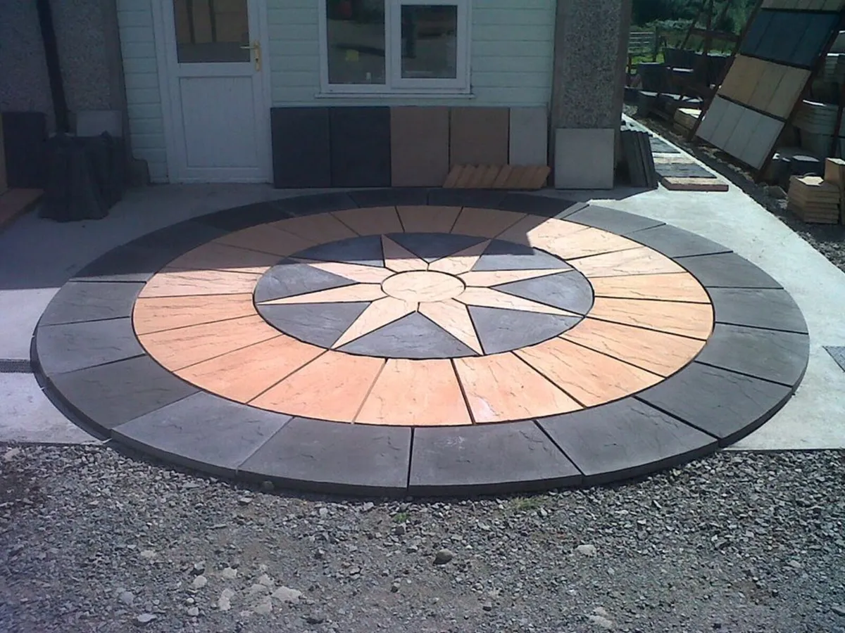 3.9 meter Sunrise Patio Slabs DELIVERED - Image 1