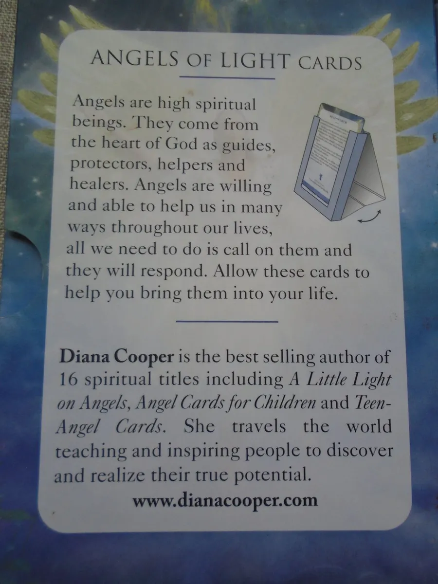 Angel cards, Diana Cooper, Gift - Image 2