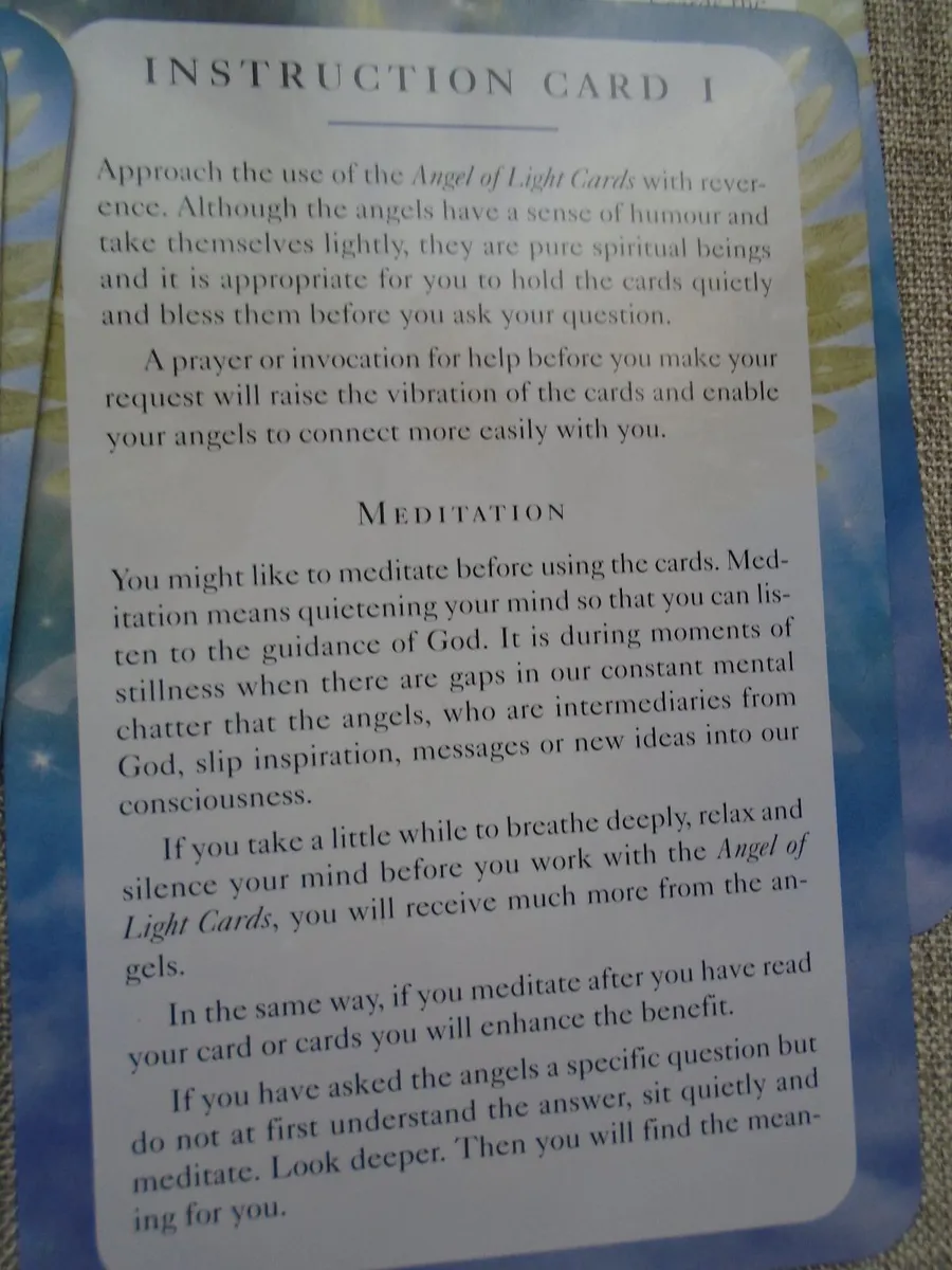 Angel cards, Diana Cooper, Gift - Image 4