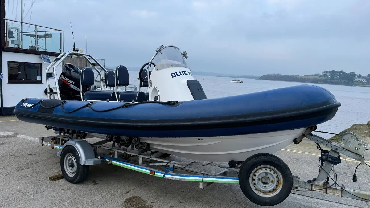 "Blue Frog"  Ribcraft PRO 585 Offshore RHIB - Image 3