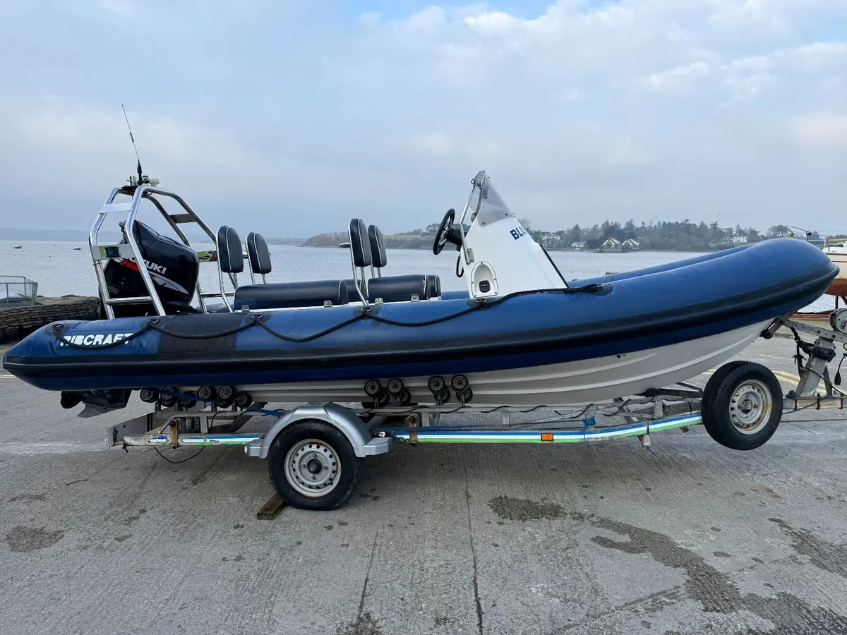 "Blue Frog"  Ribcraft PRO 585 Offshore RHIB - Image 4