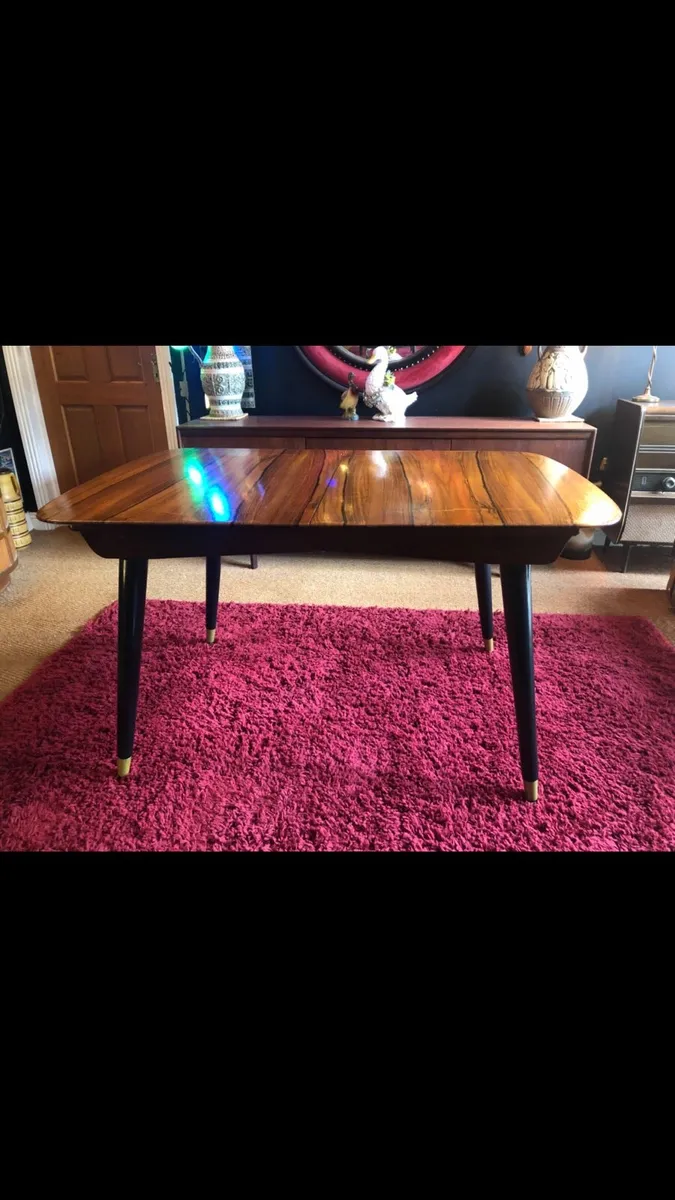 Mid century dining table - Image 1