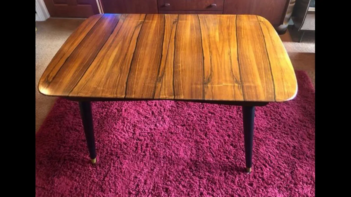 Mid century dining table - Image 2