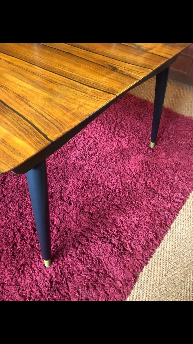 Mid century dining table - Image 4