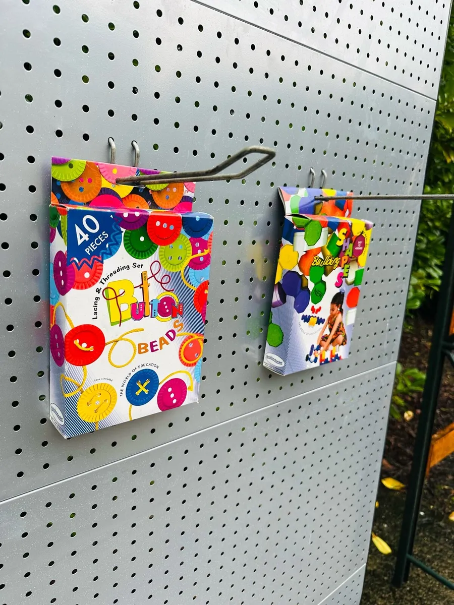 XL TOOLS WORK SHOP / SHOP DISPLAY PEG BOARD STAND - Image 3