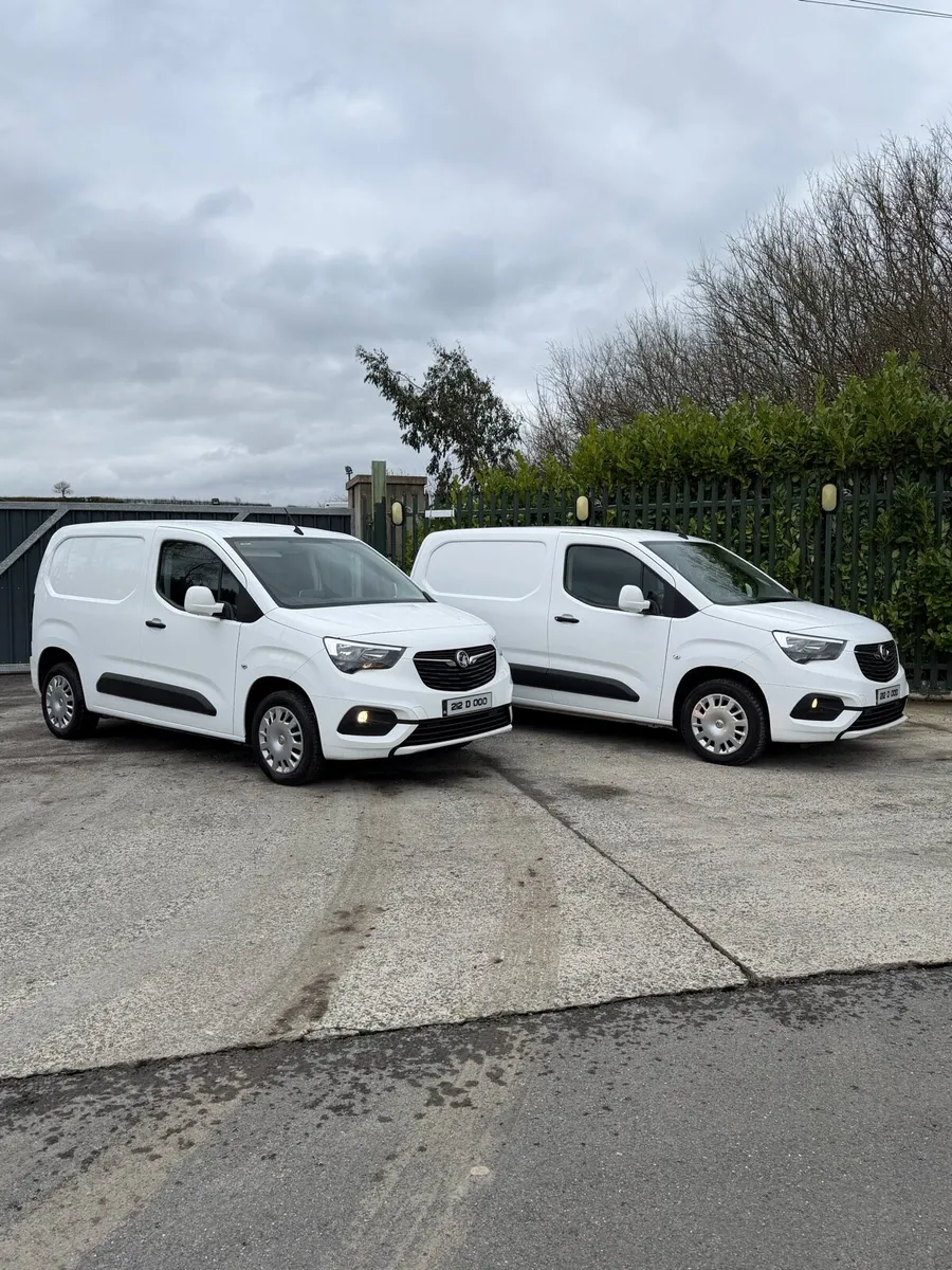 THE CHOICE OF 2 VAUXHALL COMBOS 2021 LOW MILES!! - Image 2