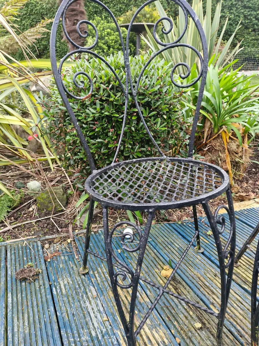 Wrought Iron Garden Furniture - Image 3