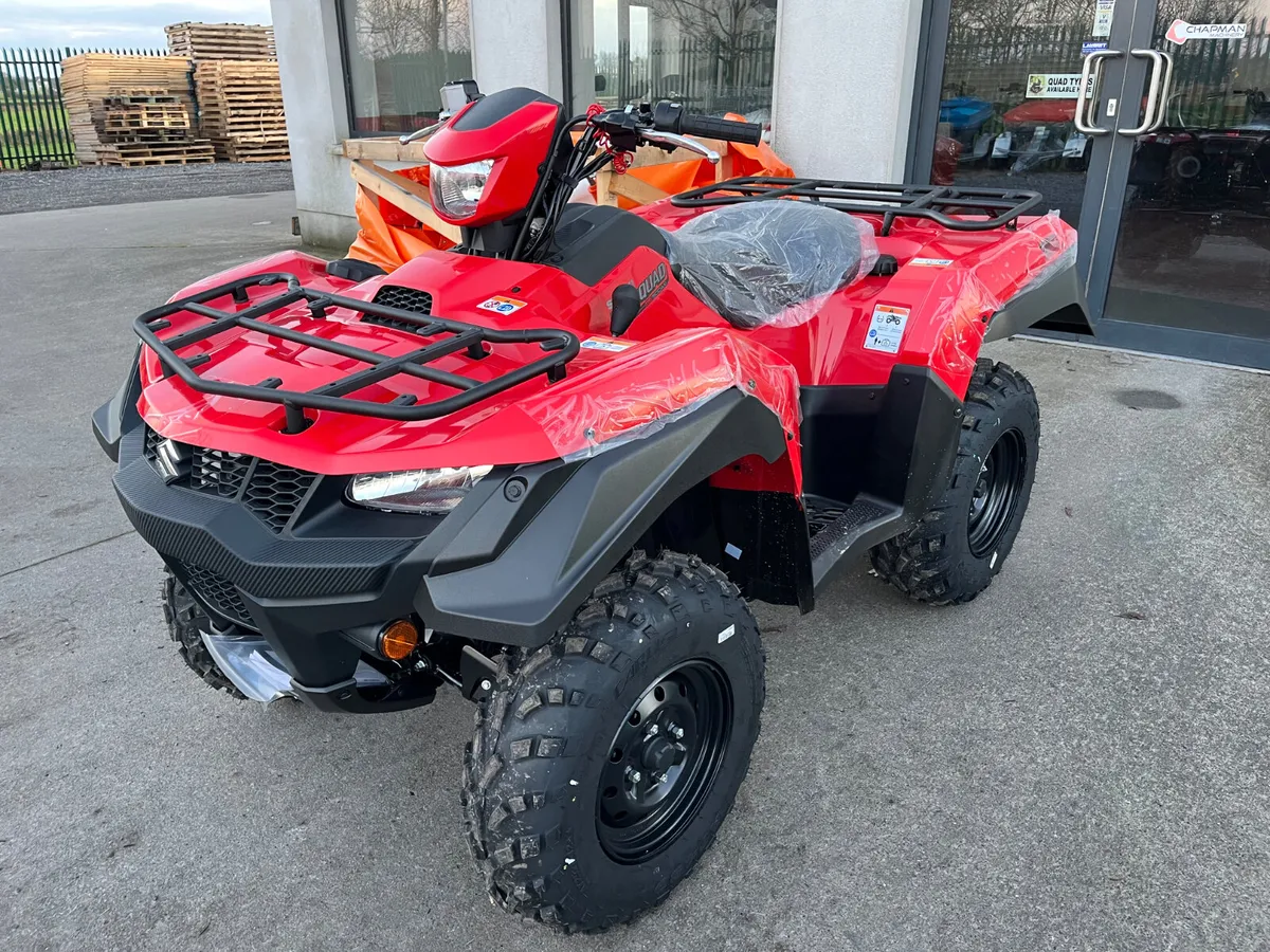 New Suzuki KingQuad 500 €54 per week on finance ! - Image 1
