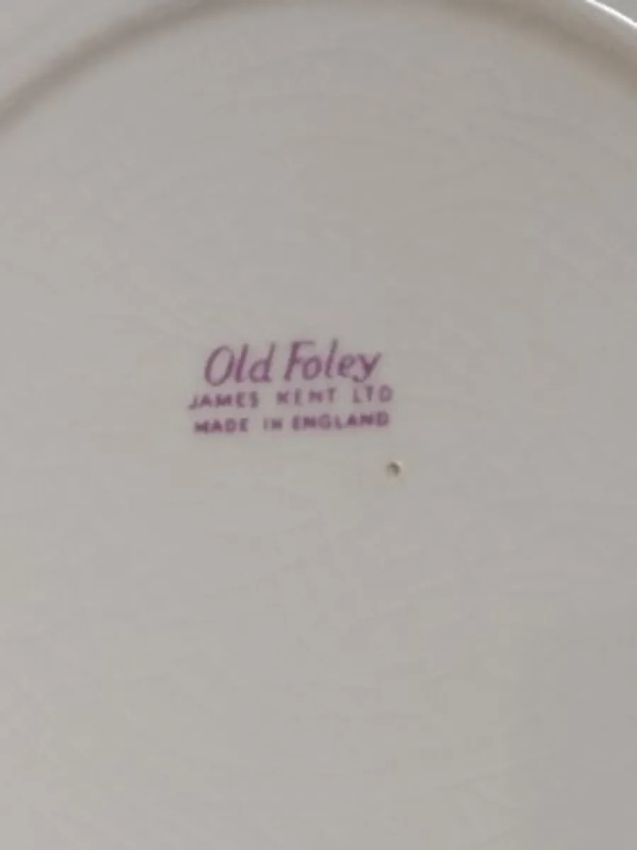 Vintage James Kent "Old Foley" Dinnerware - Image 2