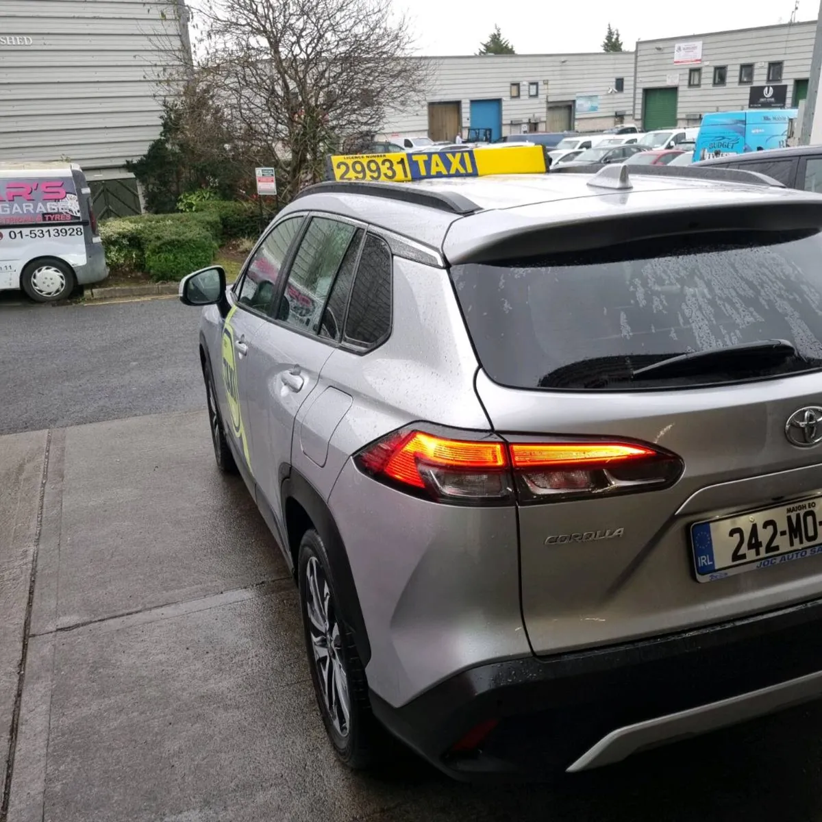 Toyota Corolla CROSS taxi for rent - Image 2