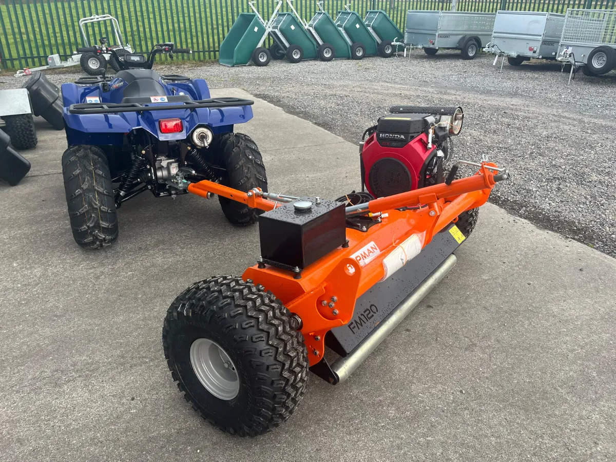 New Chapman 4ft Flail Mower 21HP Honda Engine - Image 4