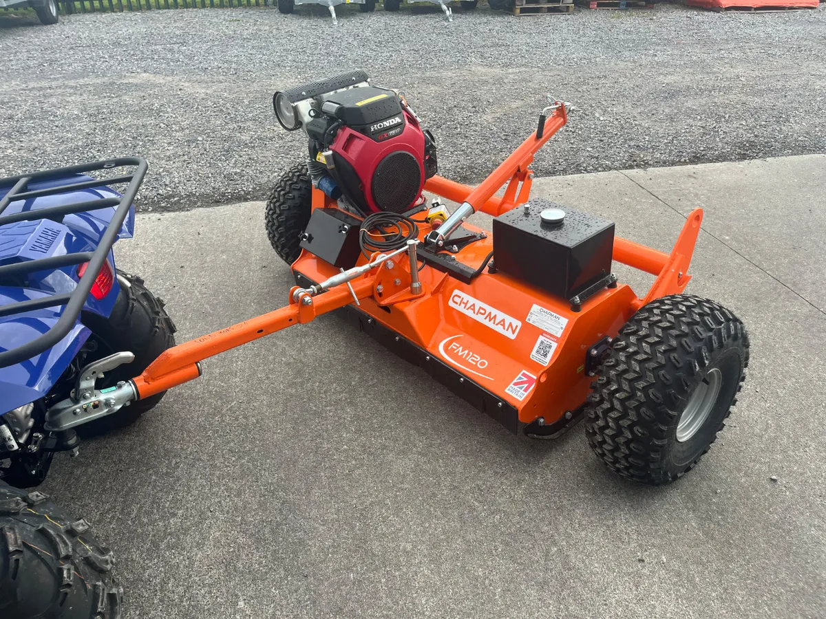 New Chapman 4ft Flail Mower 21HP Honda Engine - Image 1