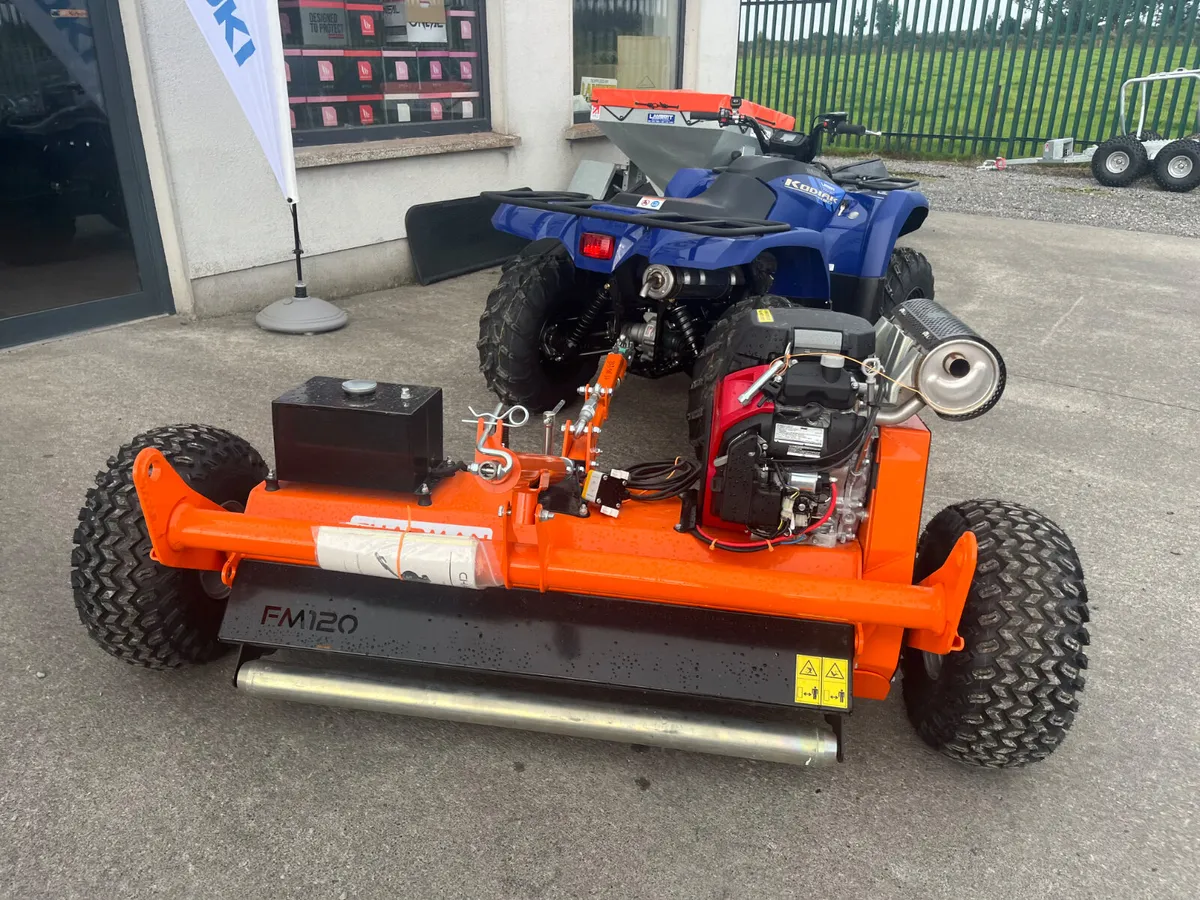 New Chapman 4ft Flail Mower 21HP Honda Engine - Image 2