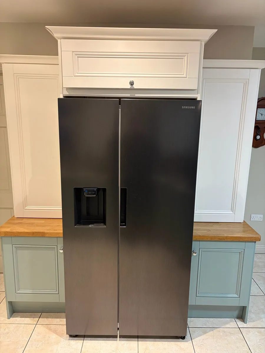 Double American fridge freezer