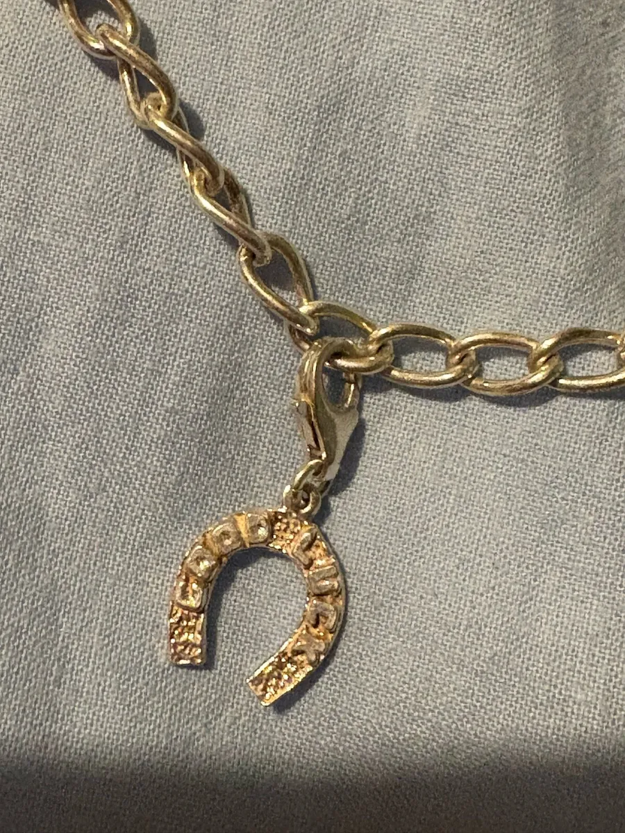 Silver charm bracelet - Image 3