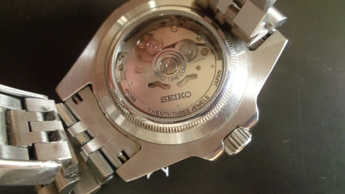 A very good rare Seiko automatic watch. - Image 3
