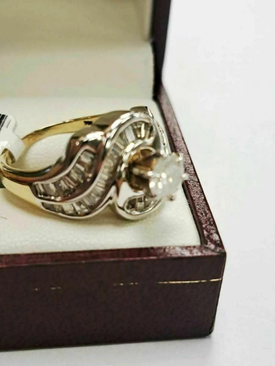 14K Diamond Ring 14CT - Image 2