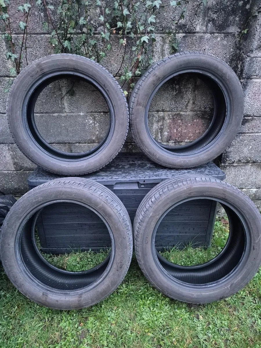 4 Part Used Tyres Bridgestone 245 / 45 / R18 - Image 1