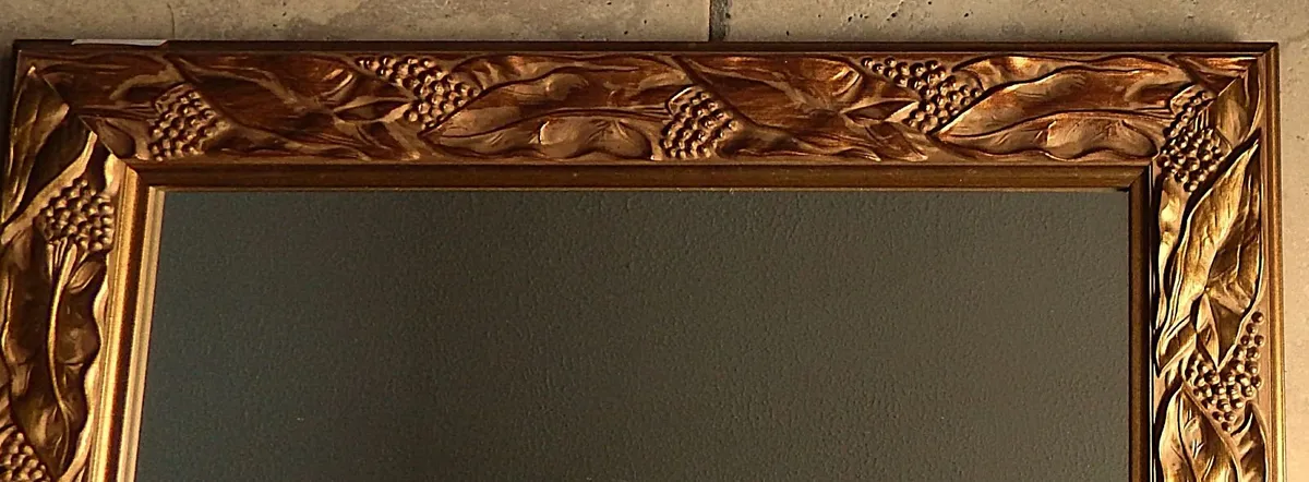 Large Wall Mirror in  Ornate Frame - Image 3