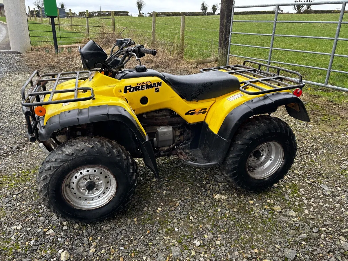 1999 Honda 450 foreman - Image 1