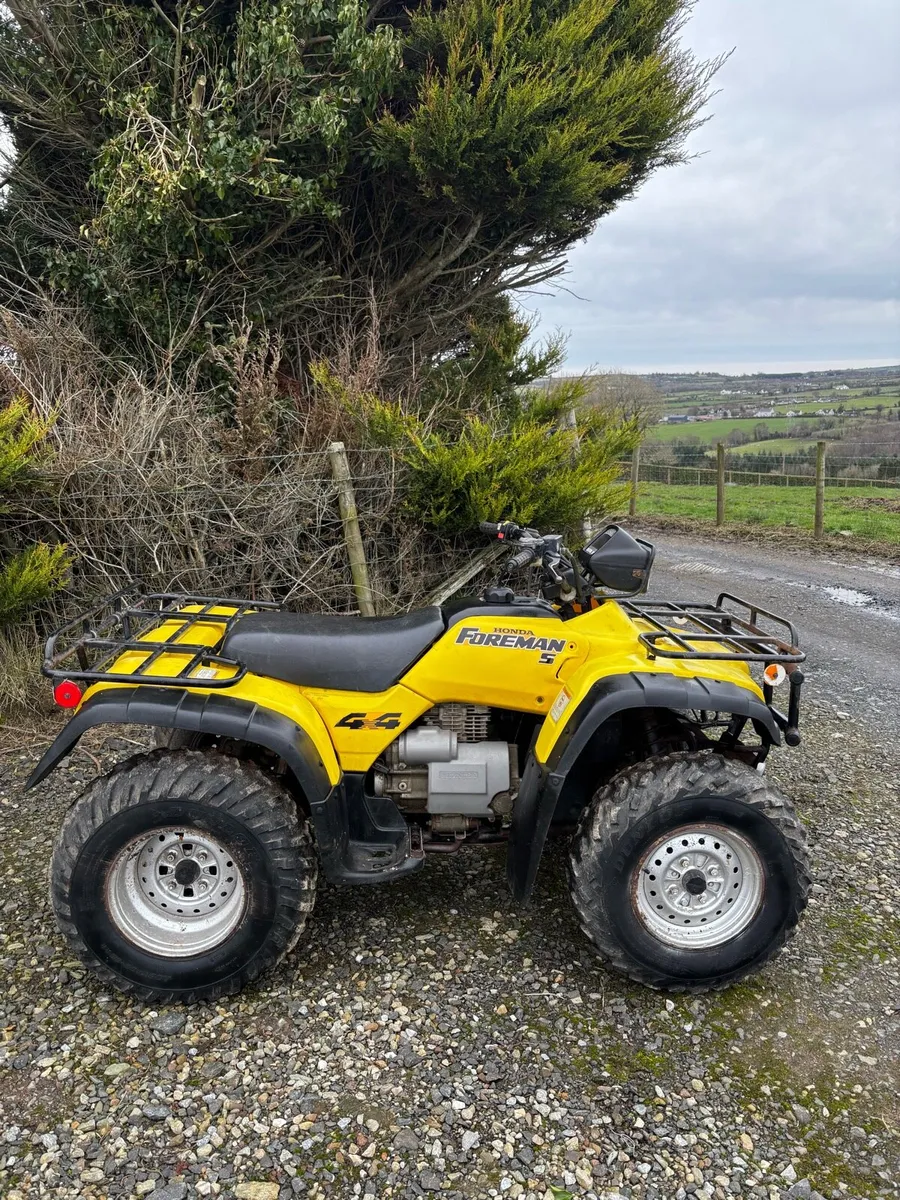 1999 Honda 450 foreman - Image 2