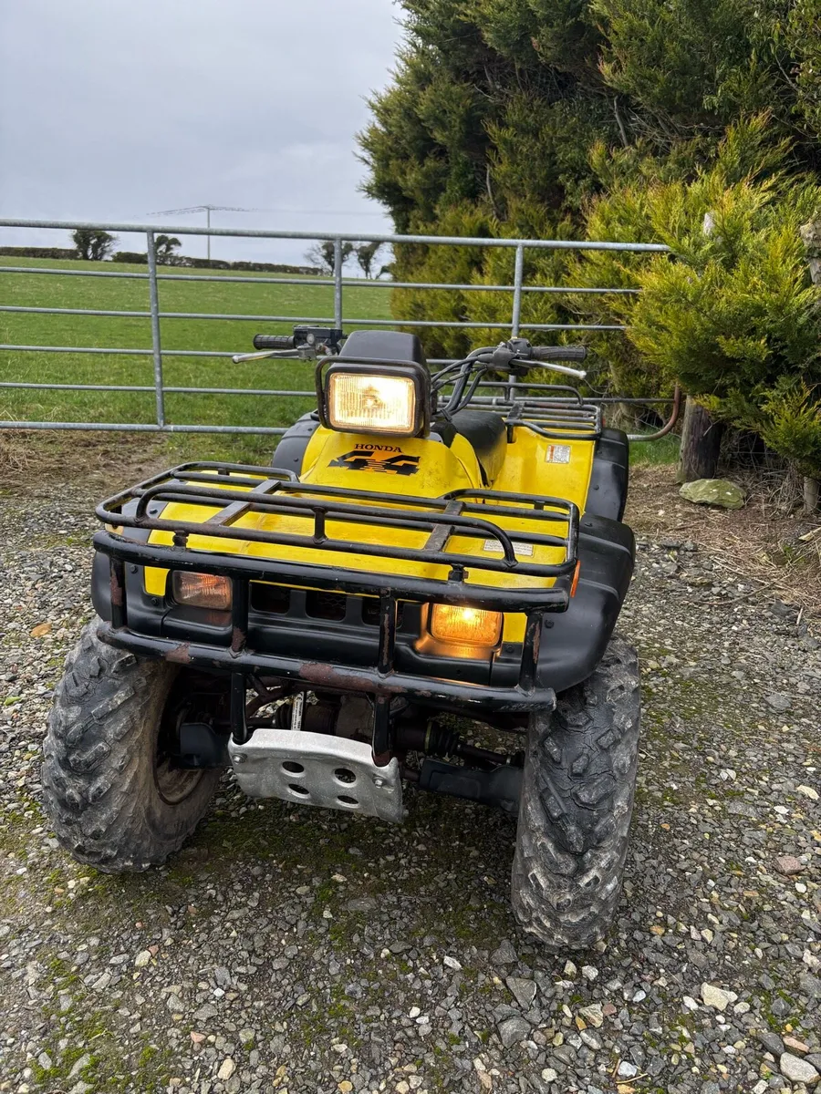 1999 Honda 450 foreman - Image 4