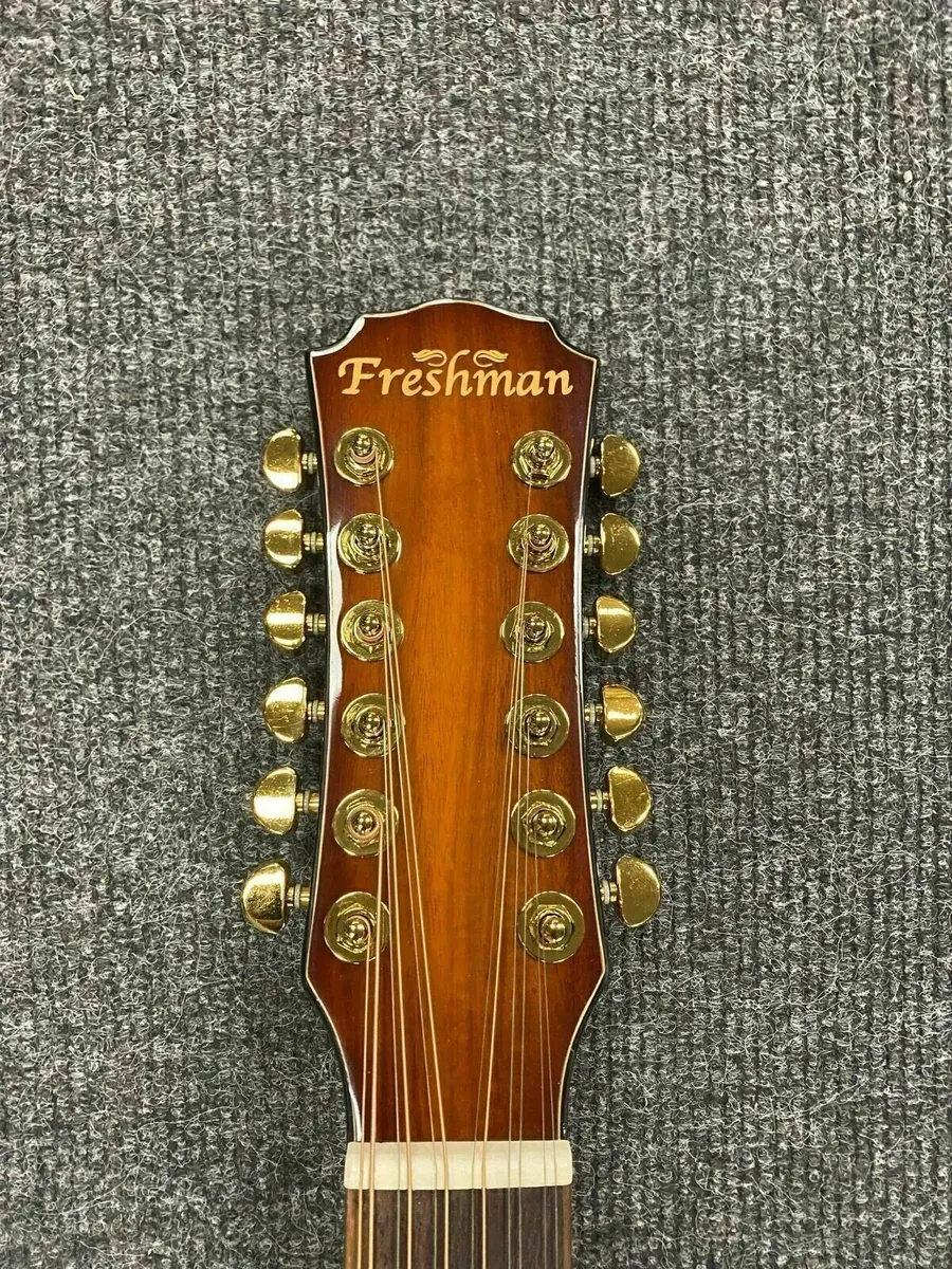 *NEW* Freshman 12-String Acoustic Guitar With Case - Image 3