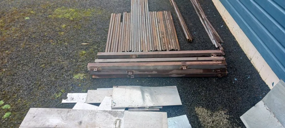 Steel angle iron,box steel,plate various - Image 1