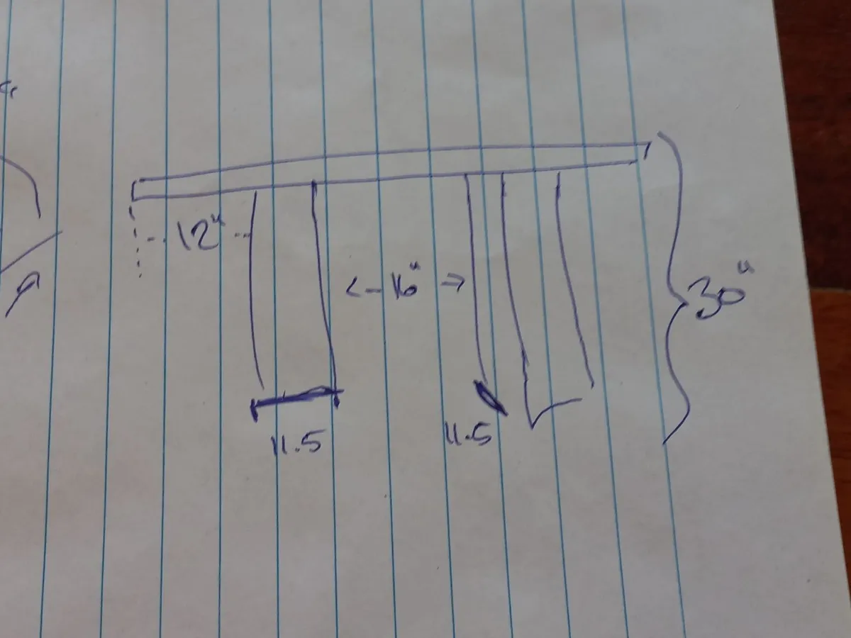 Large solid wood dining table - Image 2