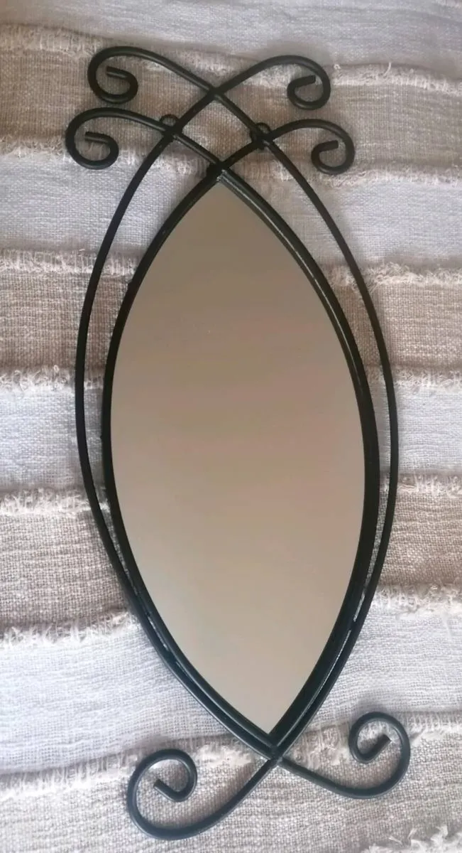 Wrought Iron Mirror - Image 1