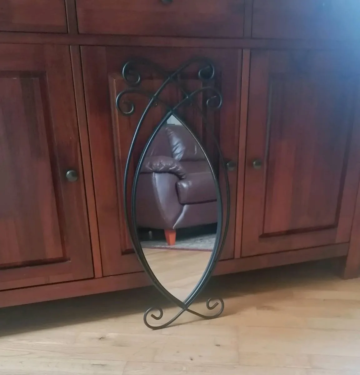 Wrought Iron Mirror - Image 3