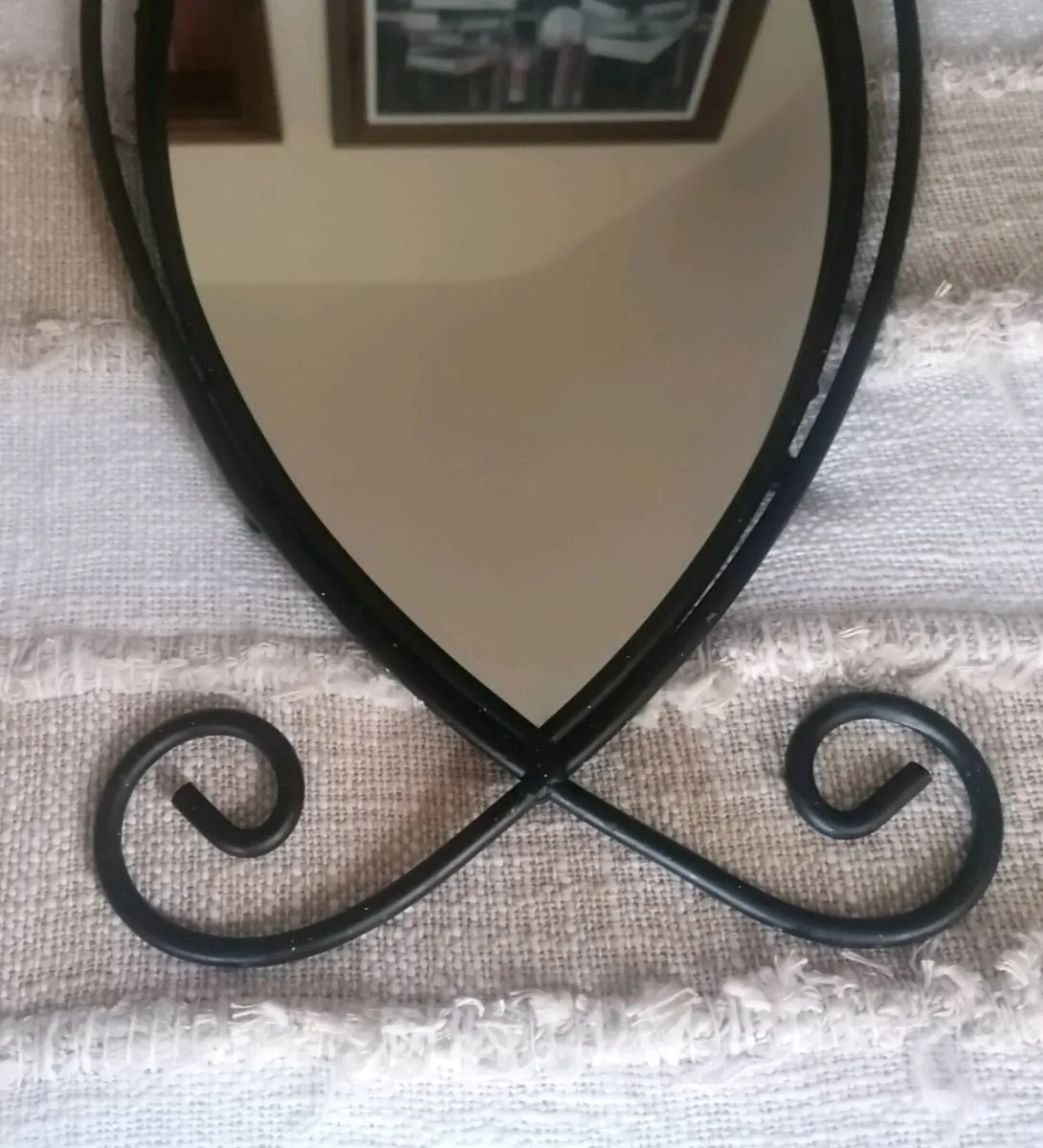 Wrought Iron Mirror - Image 4