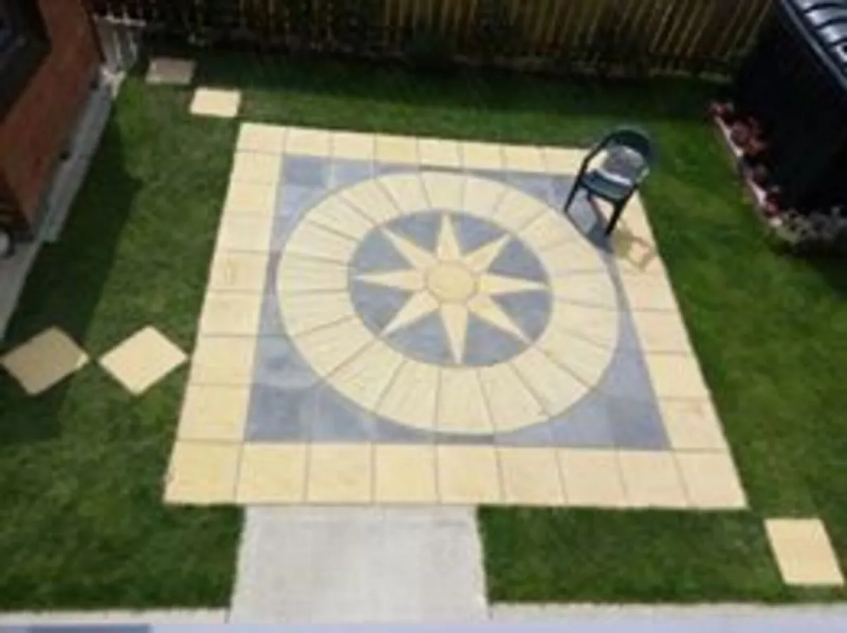 4m x 4m Sunrise Patio Slabs with DELIVERY - Image 1