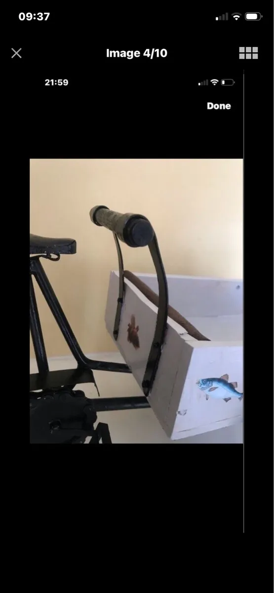 Antique Fishmongers Delivery Bike - Image 4