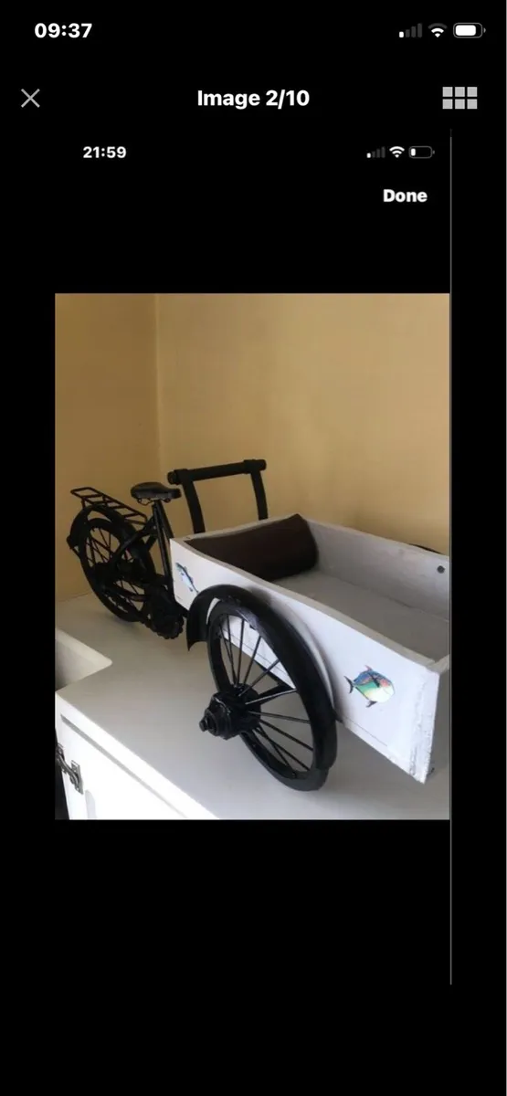 Antique Fishmongers Delivery Bike - Image 2