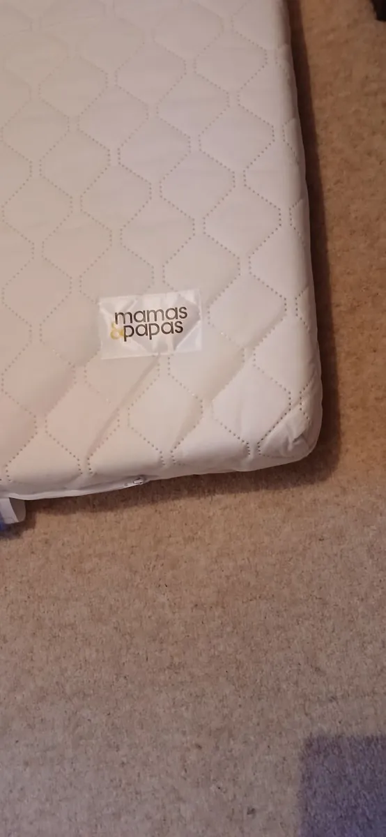 Mamma and Pappa cot Mattress - Image 1