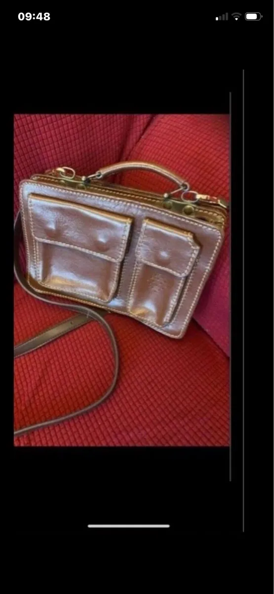 Leather Shoulder Bag - Image 1