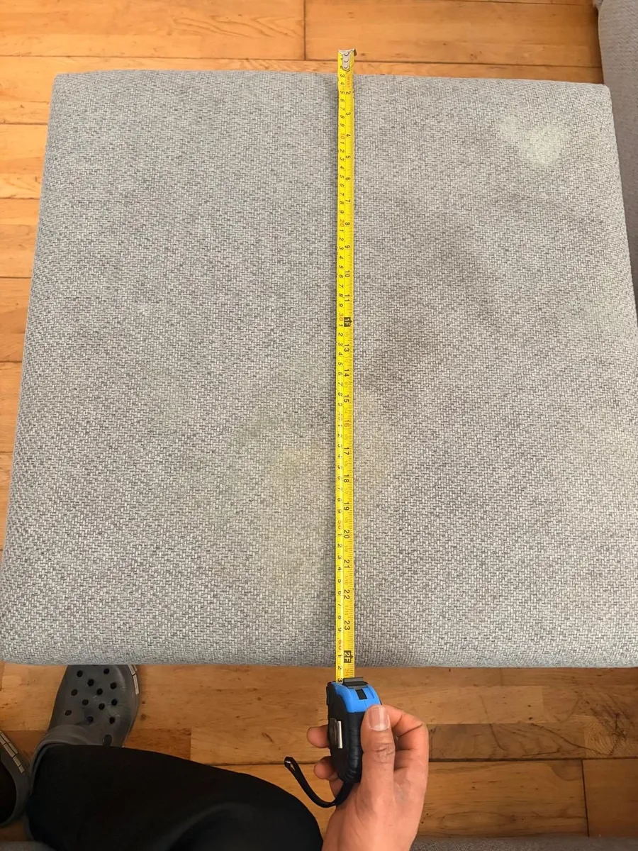 L-shaped Grey colored corner sofa - Image 2