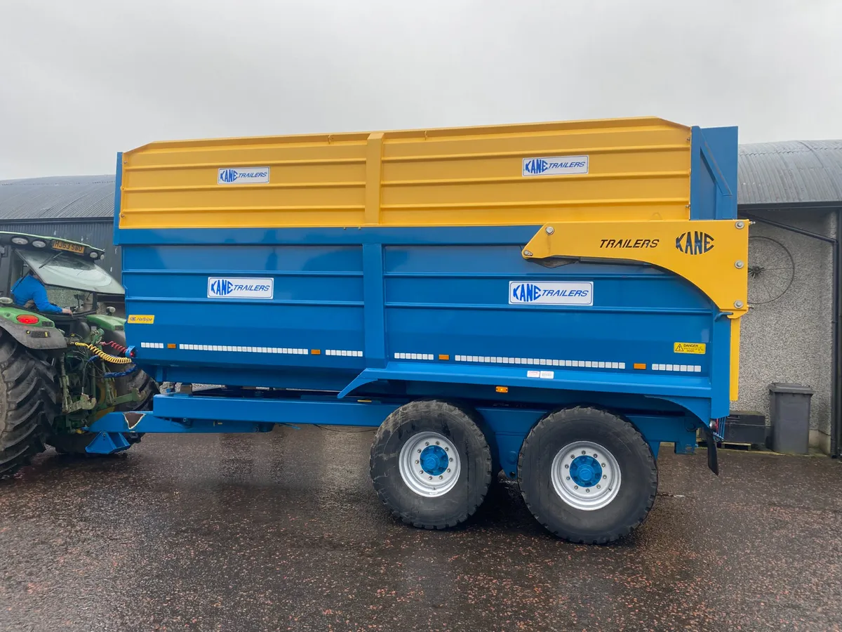Kane M625 16T Half Pipe Silage Trailer - Image 2